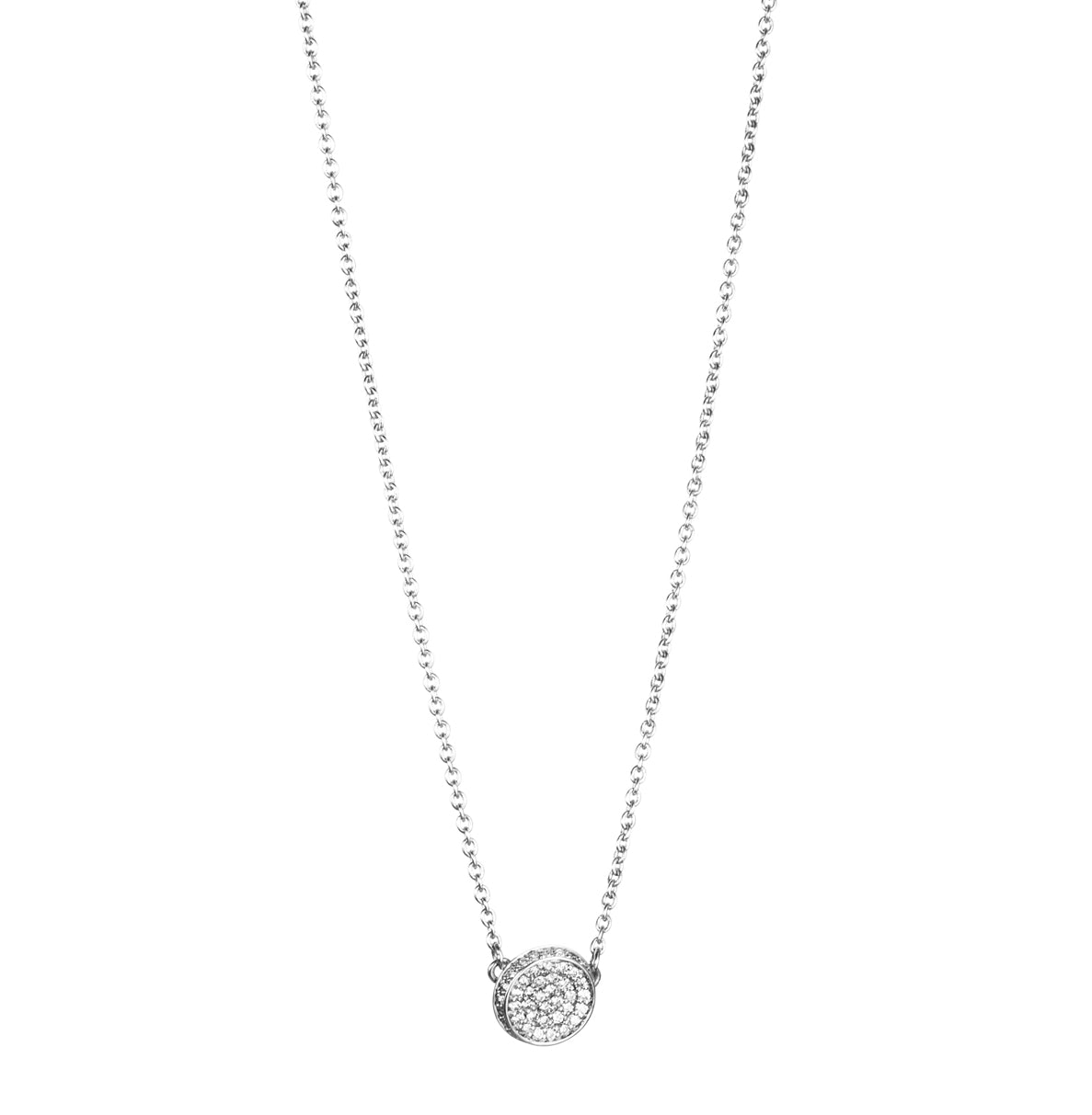 Love Bowl Mini & Stars Necklace White Gold