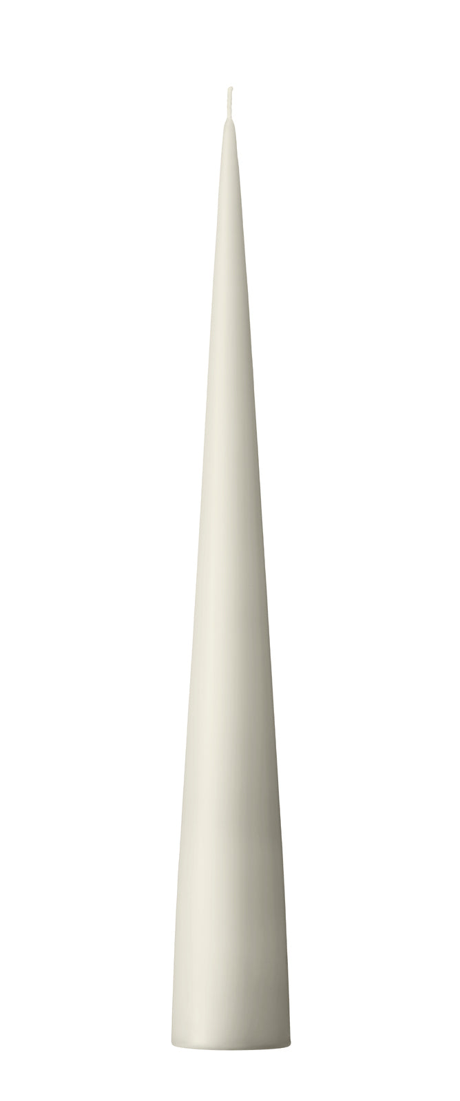Cone Candle 34cm 25h off white