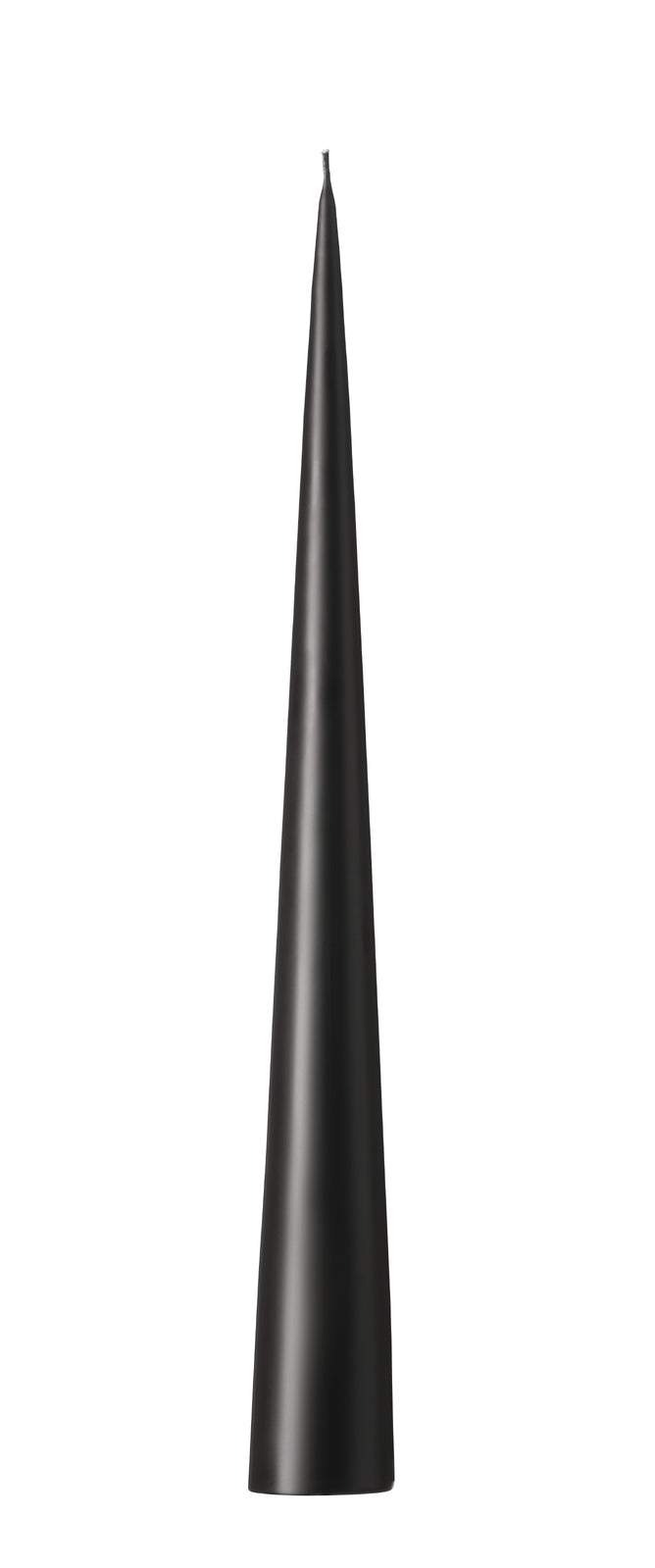 Cone Candle 34cm 25h black