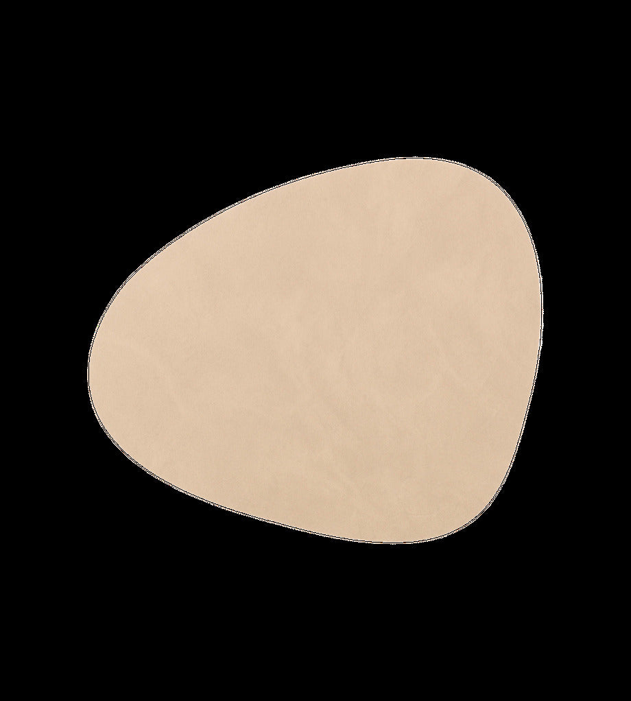 Table Mat Curve Sml sand