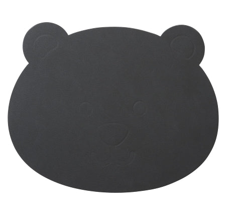Table Mat Bear anthracite