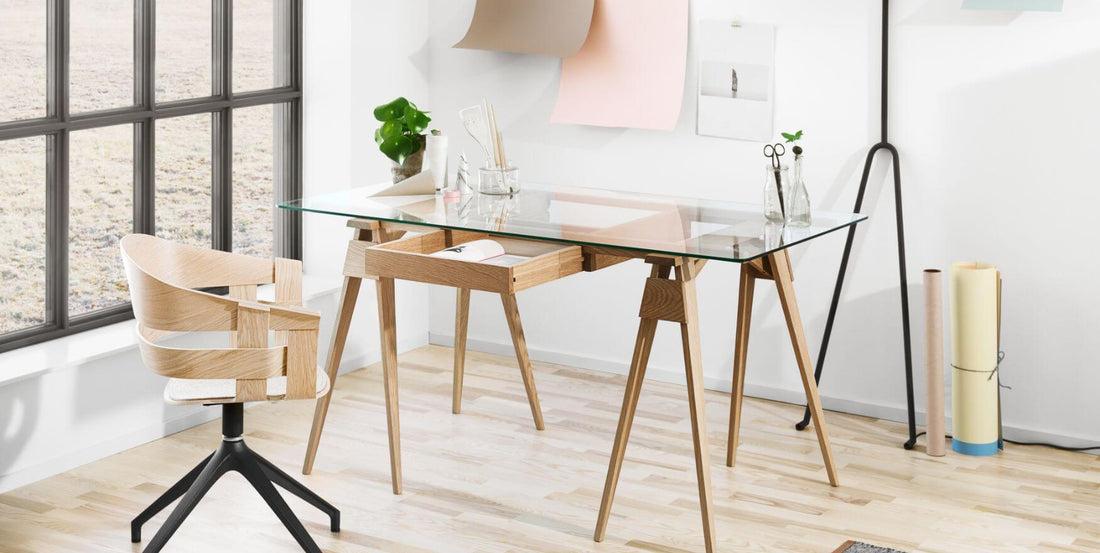 Design House Stockholm Arco Desk Complete Set