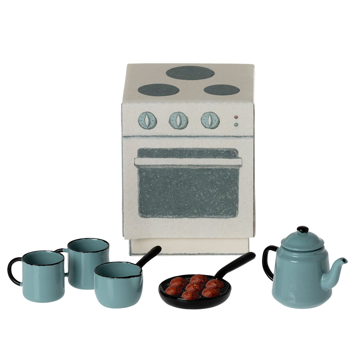 Maileg Madam Blues Favorites Cooking Set