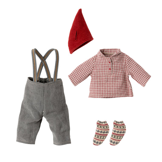 Maileg Christmas Clothes for Mouse Boy Medium