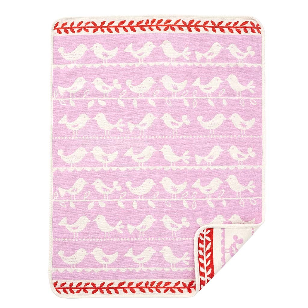 Birds Cotton Blanket