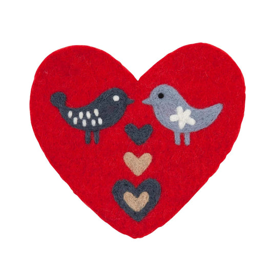 Klippan-love-birds-hand-felted-pot-mat