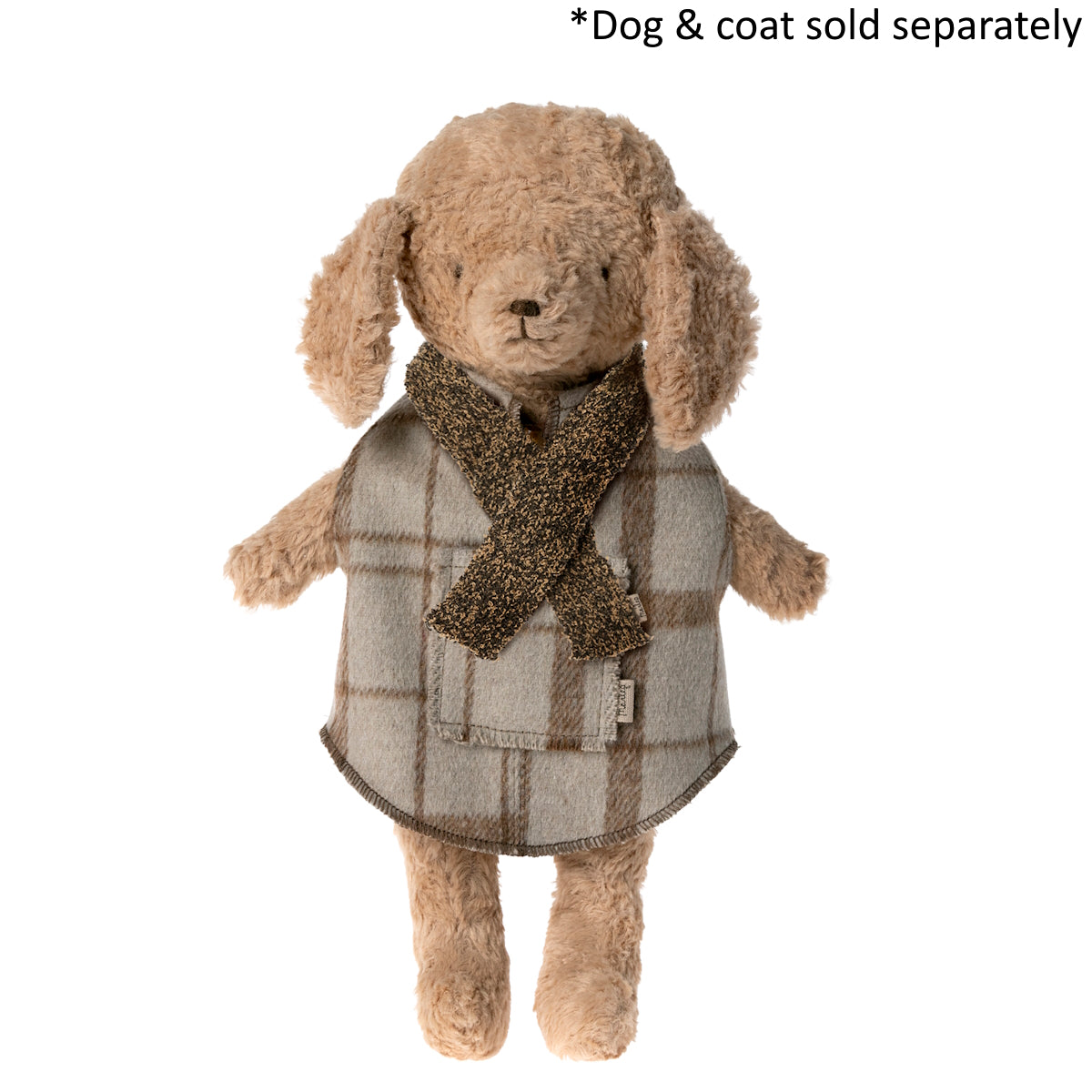 Dog Plush Knitted Scarf