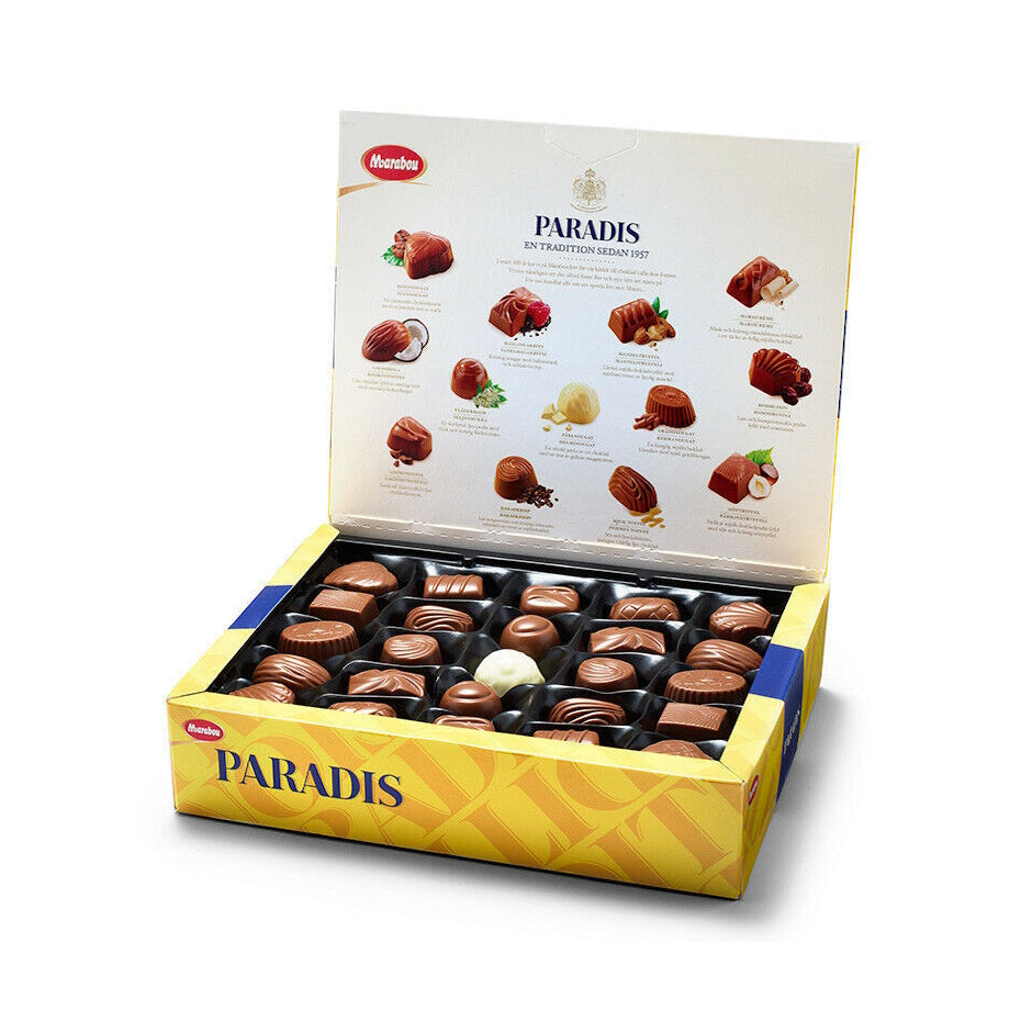 Paradis chocolate box 500g