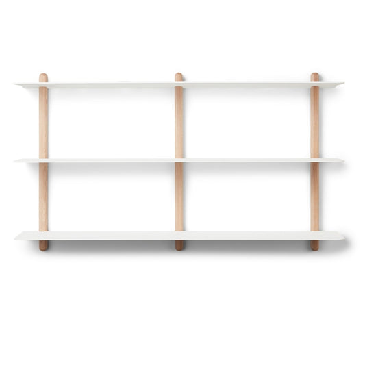 Gejst Nivo Shelf Large D Light Oak-White