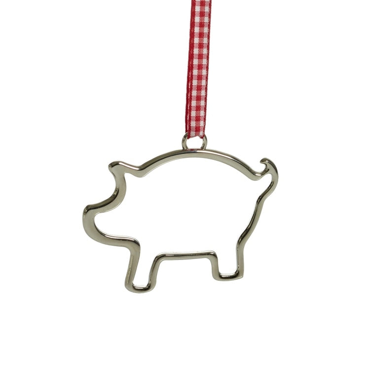 Naasgransgarden Hanging Pig Decoration metal