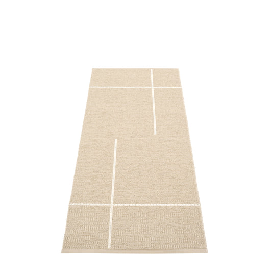 Pappelina-fred-rug-beige70x360