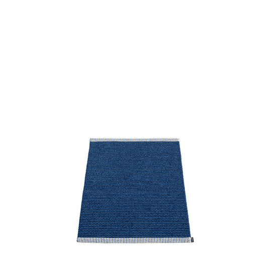 Pappelina Rug Mono Dark Blue-Denim