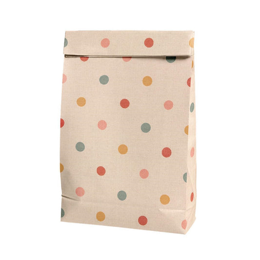 Gift Bag Multi Dots Single