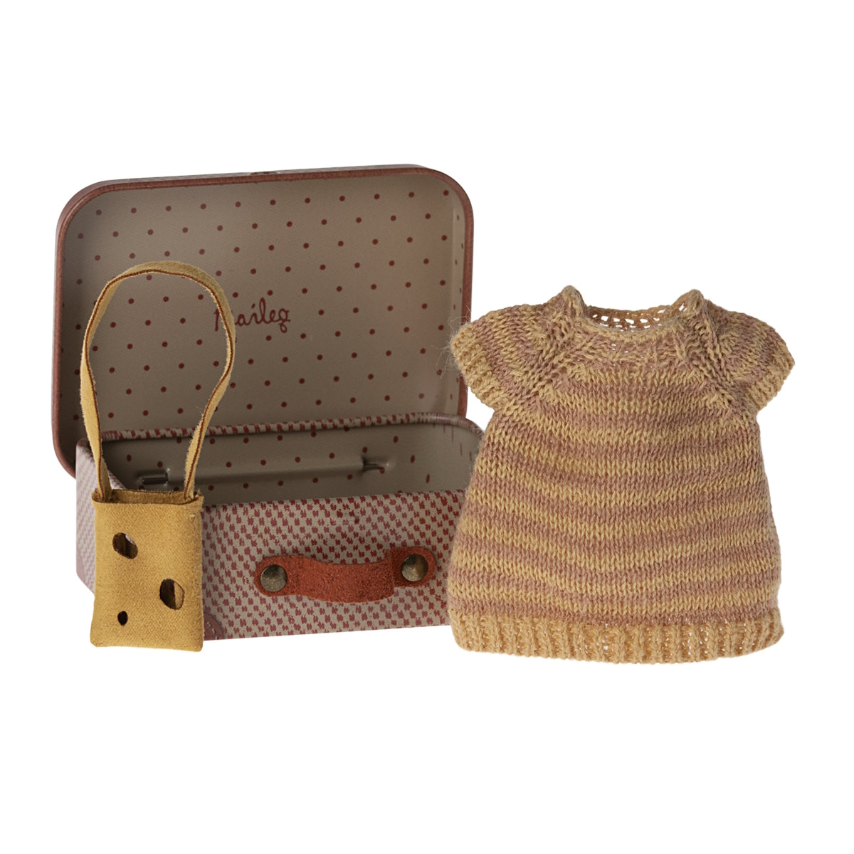 Maileg Dress and Bag in Suitcase Big Sister