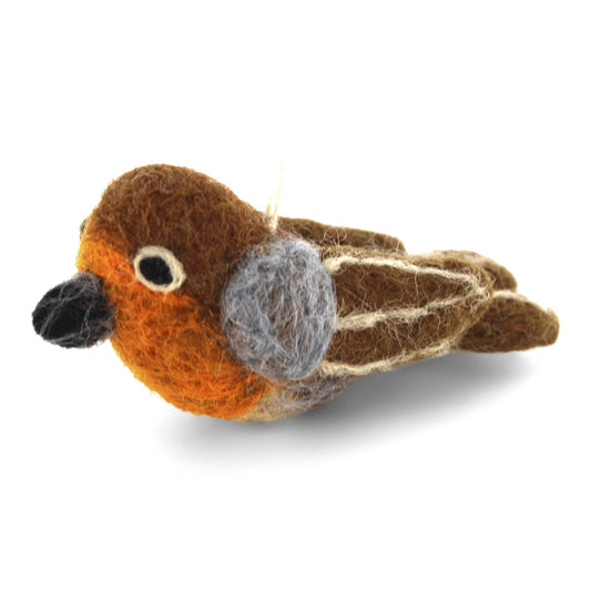 Gry & Sif Robin Felted Decoration