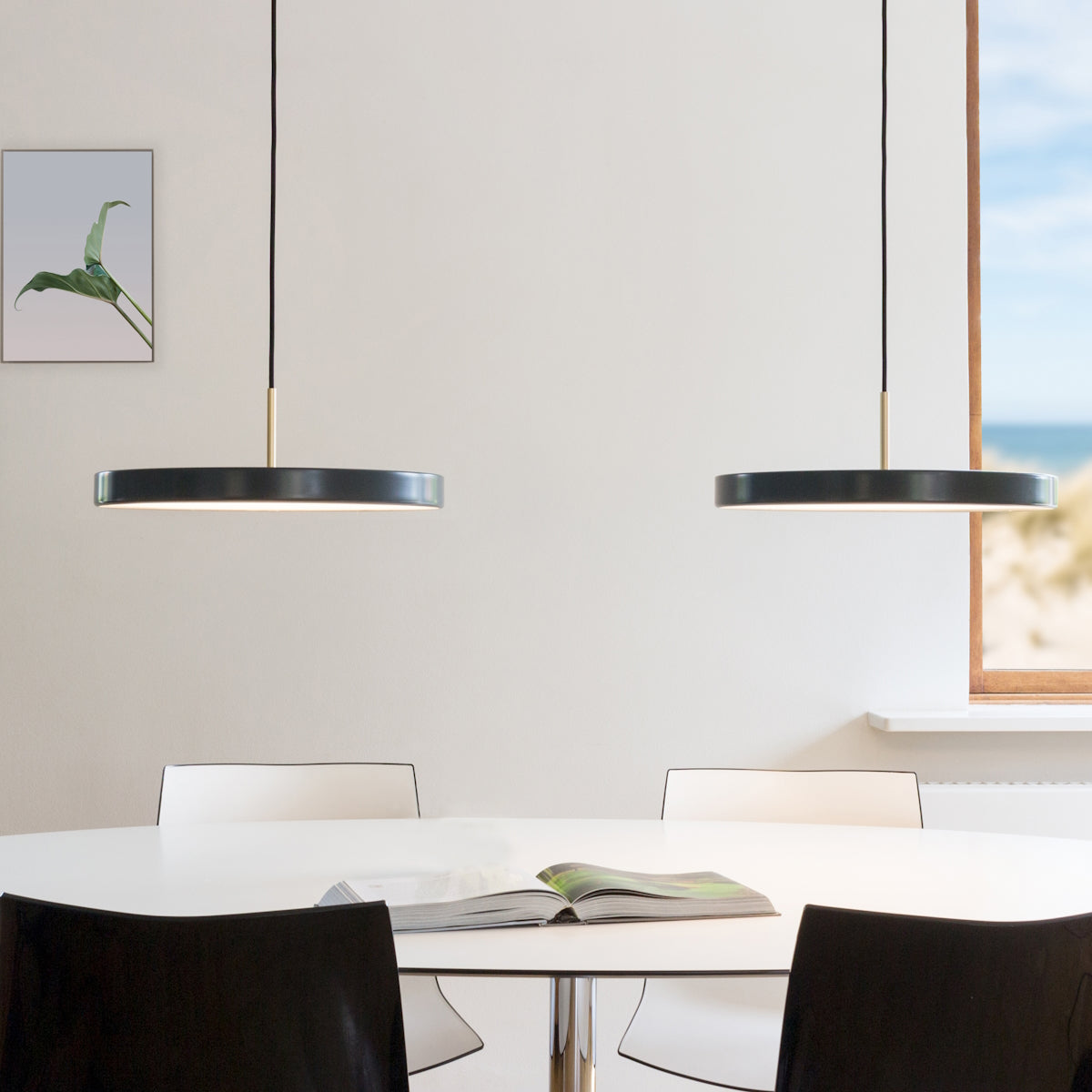 Umage Asteria Pendant Lamp Mini Brass Top