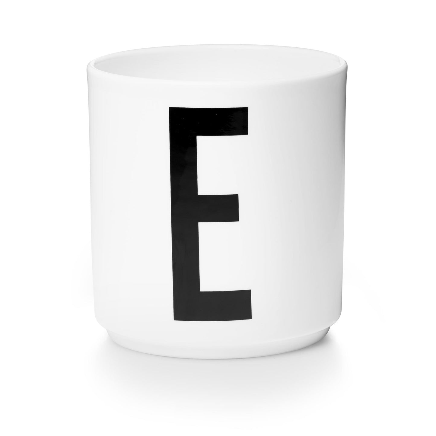 Porcelain Cup white A-Z