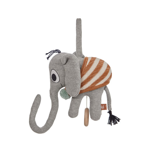 OYOY Elephant Henry Musical Baby Mobile