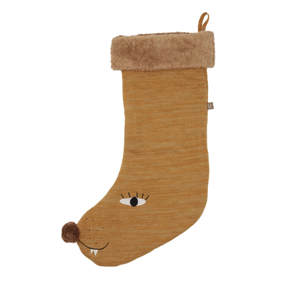 OYOY Lion Christmas Stocking