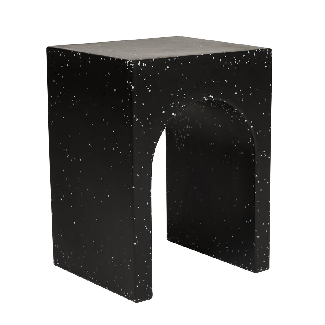 OYOY Siltaa Recycled Stool Black