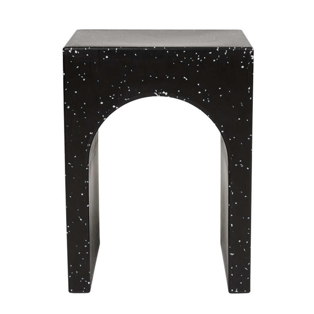 OYOY Siltaa Recycled Stool Black