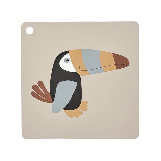 OYOY Placemat Toucan Clay