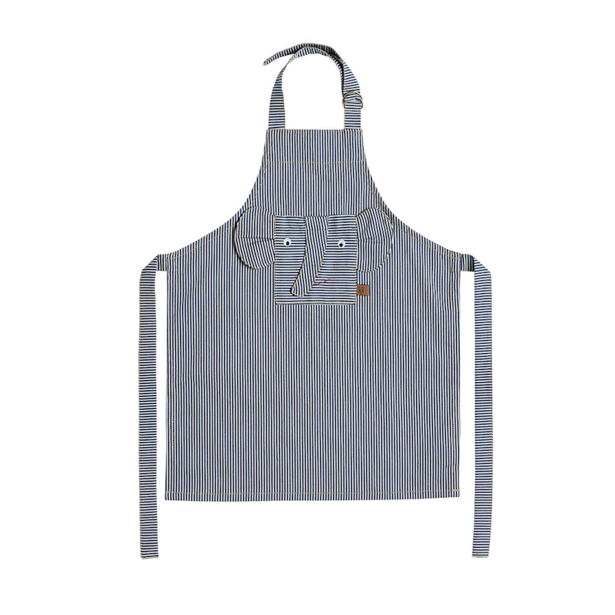 OYOY-striped-denim-elephant-apron