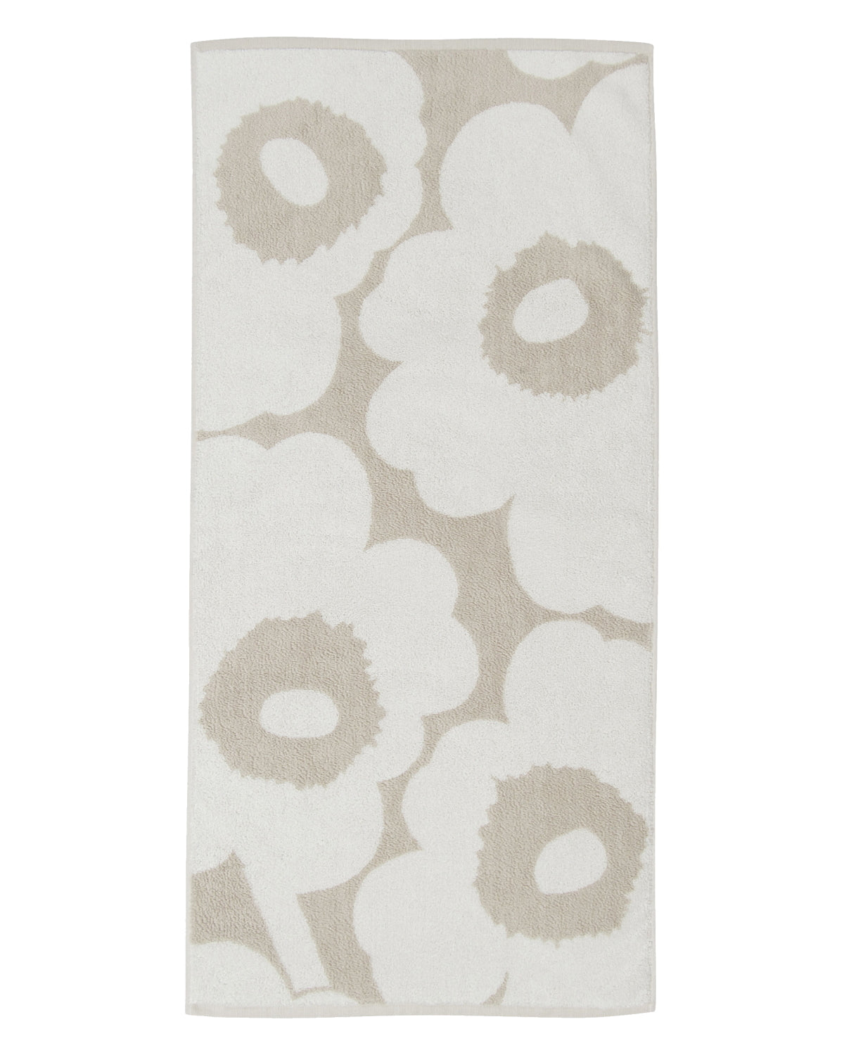 Marimekko-unikko-hand-towel-50x70-beige