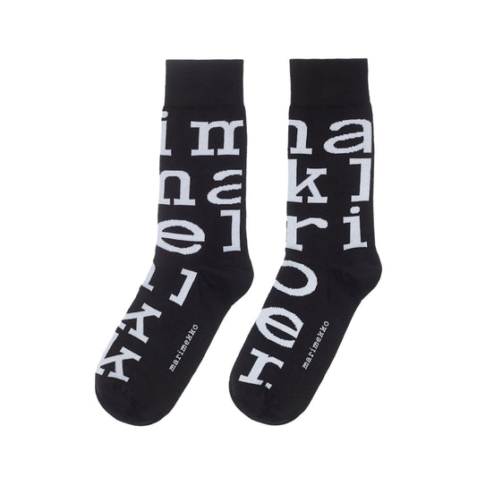 Kasvaa Iso Logo Socks 37-39 Black