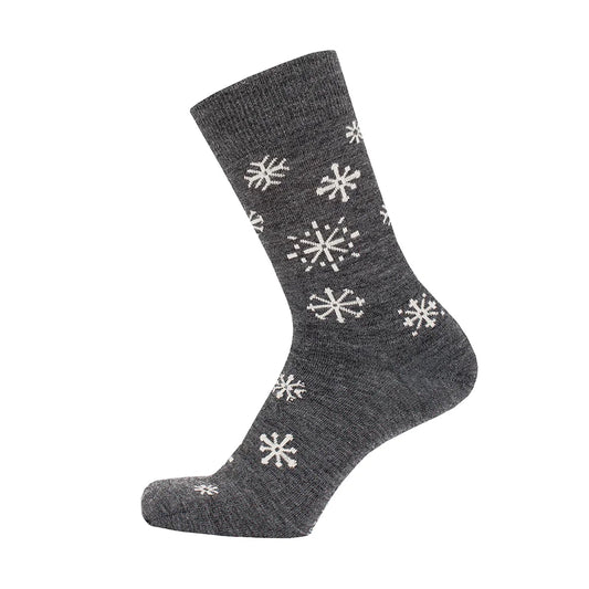 Bengt & Lotta Snowstar Wool Socks Antracite 35-39