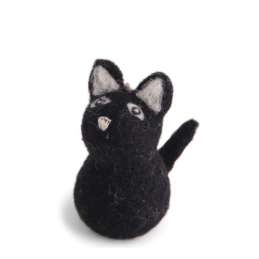 Gry & Sif Black Cat Felt Decoration