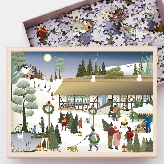 Christmas Tree Farm Puzzle 1000pcs