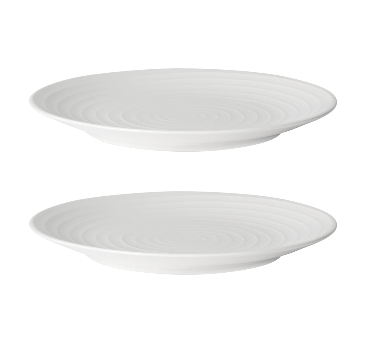 Design House Stockholm Blond Salad Plate 22cm White Stripe 2pk