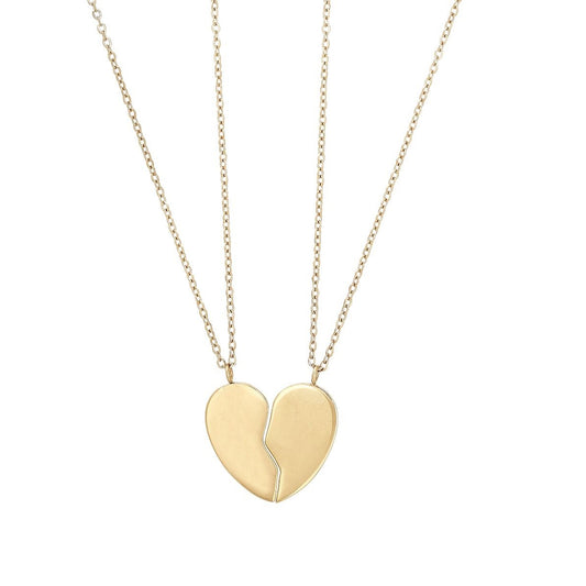 Edblad Friendship Heart Necklace Kids Gold