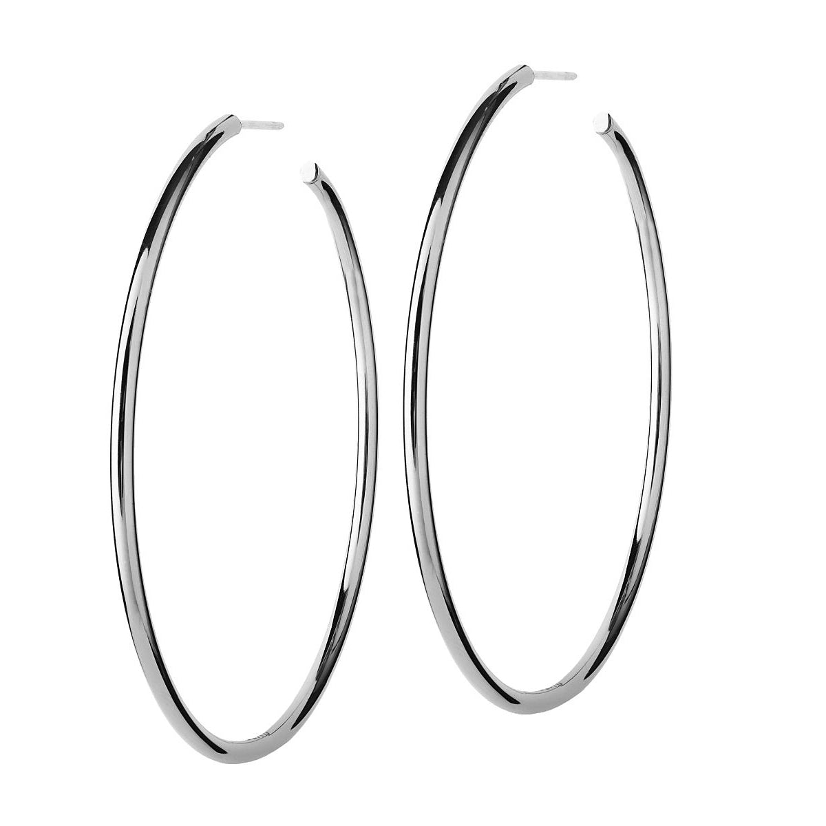 Edblad-hoops-earrings-large-steel