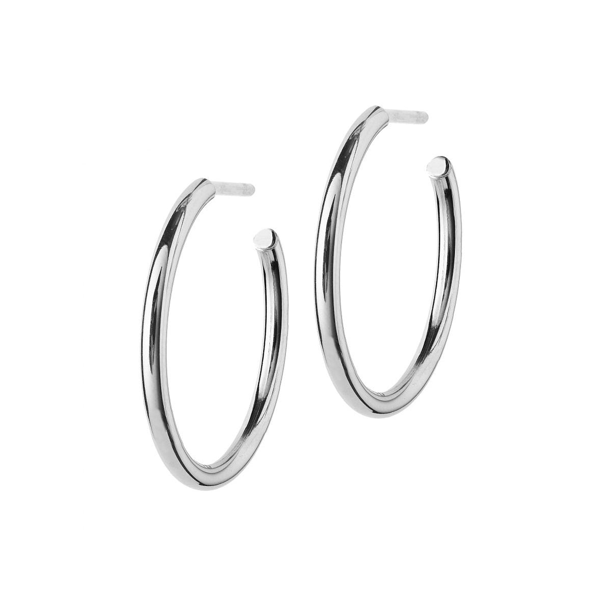 Edblad-hoops-earrings-medium-steel