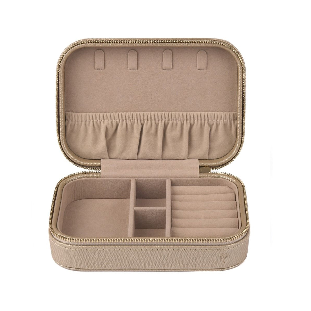 Edblad Jewellery Travel Case Large Light Clay Gold