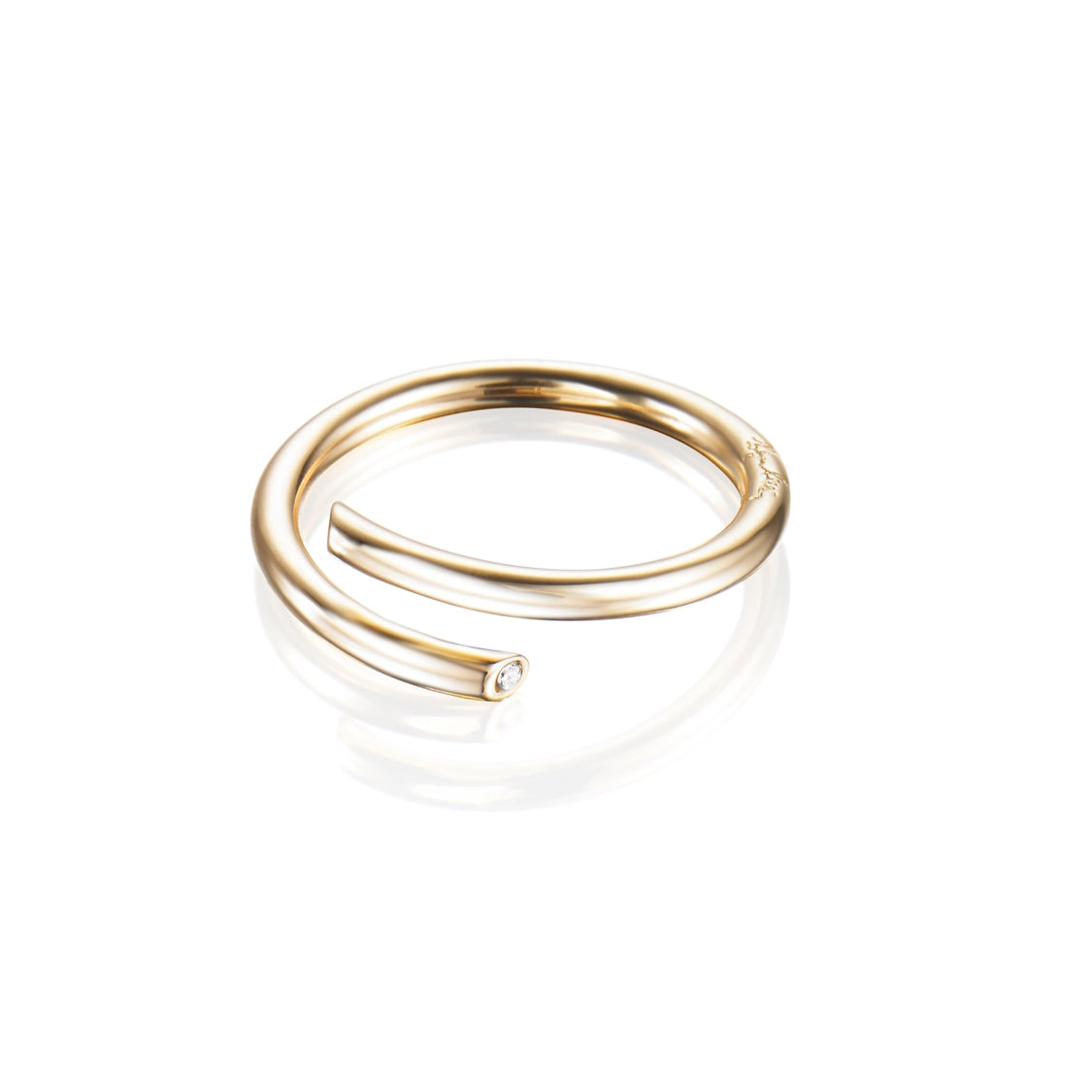 Efva Attling Hug Ring Gold