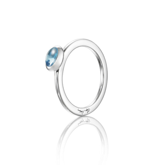 Efva Attling Love Bead Ring Topaz