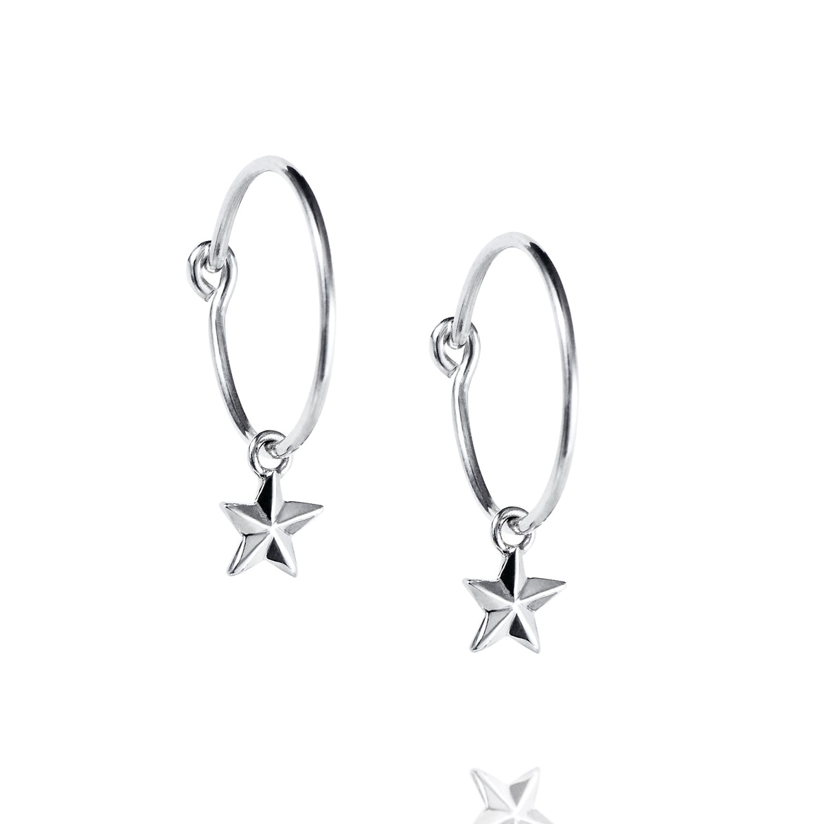 Efva Attling Micro Catch A Falling Star Hoops