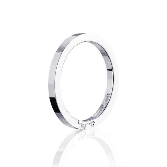 Efva Attling Plain & Signature Thin Ring