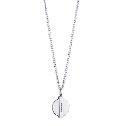 Efva Attling Silver Coin Pendant