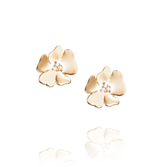 Efva Attling Violet & Stars Studs gold