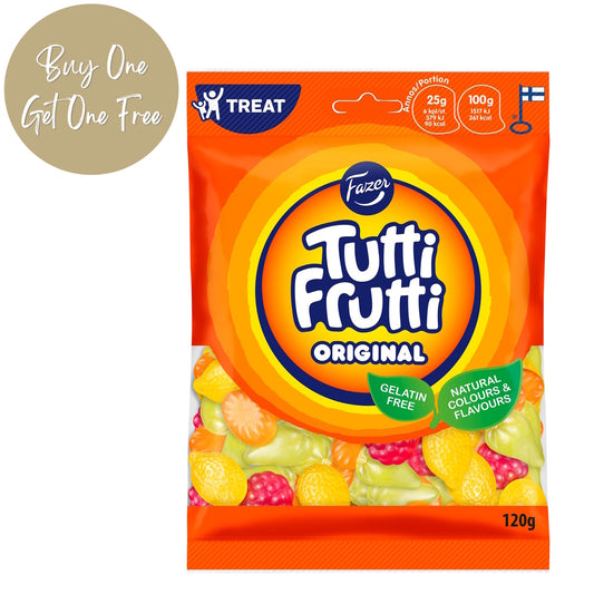 Fazer Tutti Frutti Lollies 120g