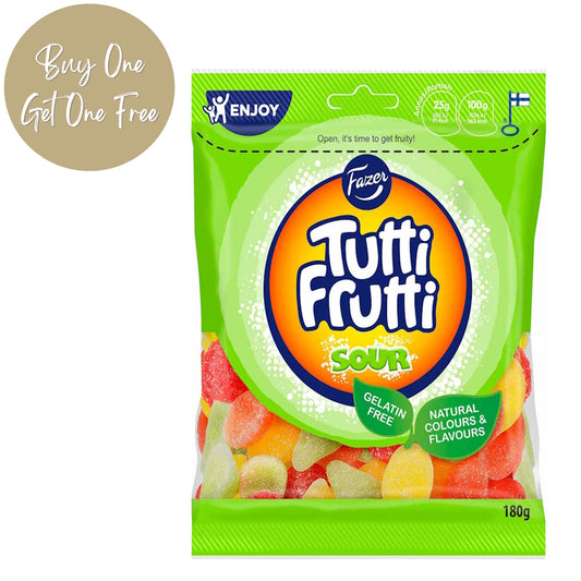 Fazer Tutti Frutti Sour Lollies 120g