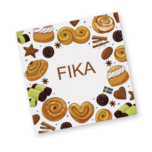 Fika Paper Napkins 25x25cm