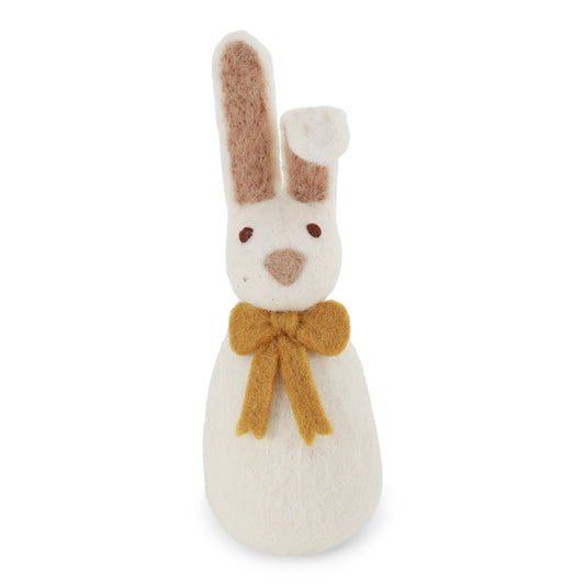 Gry & Sif Big Bunny Bow White Ornament