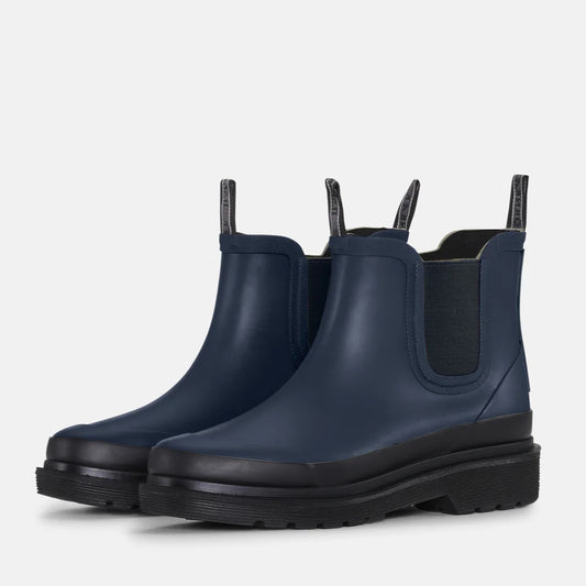 Ilse Jacobsen Short Rubber Boots Dark Indigo