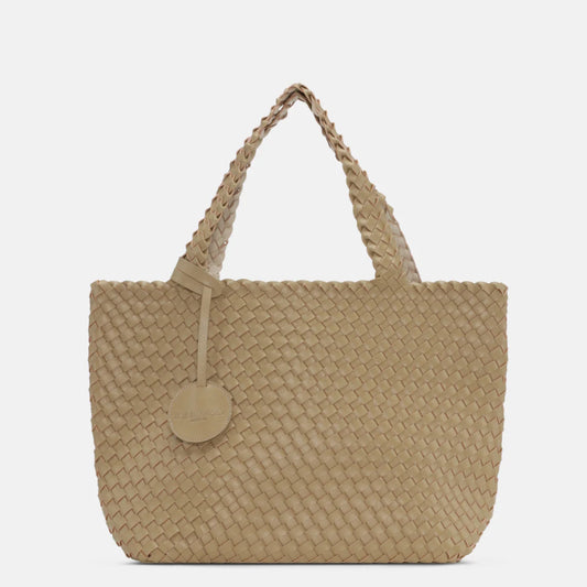 Ilse Jacobsen Woven Tote Bag Incense-Sand