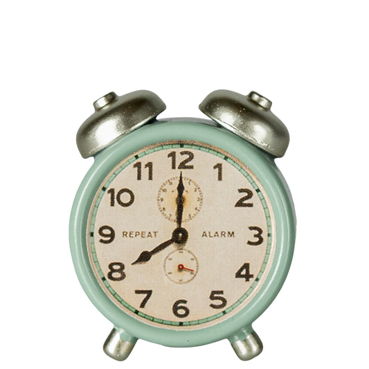 Maileg Alarm Clock Mouse Mint